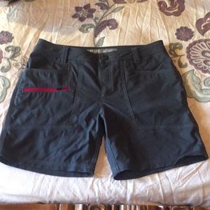 Merino wool textile shorts